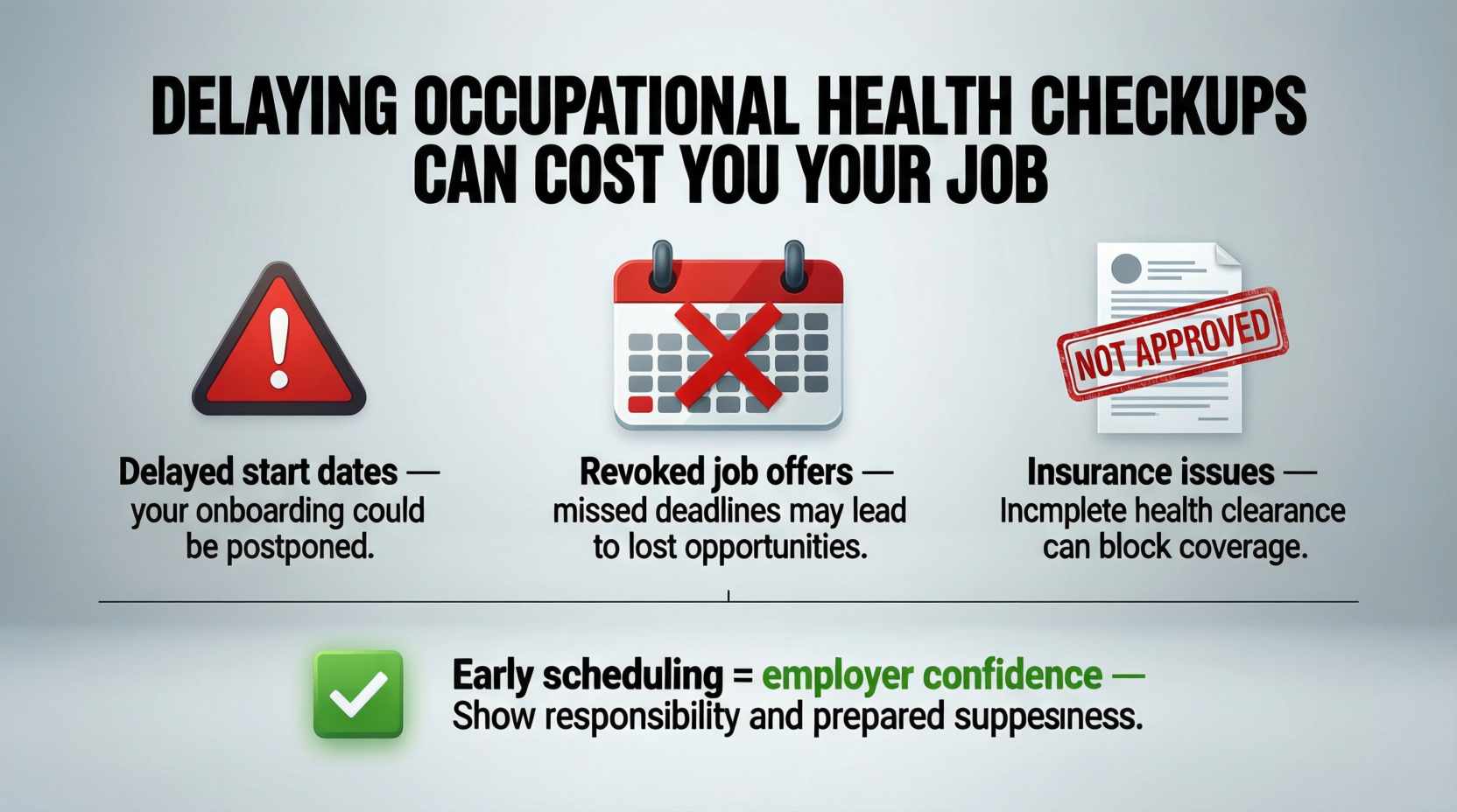 What Is the Hidden Risk of Delaying Your Occupational Exam