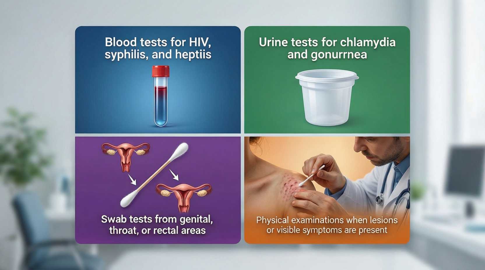 Types of STD tests