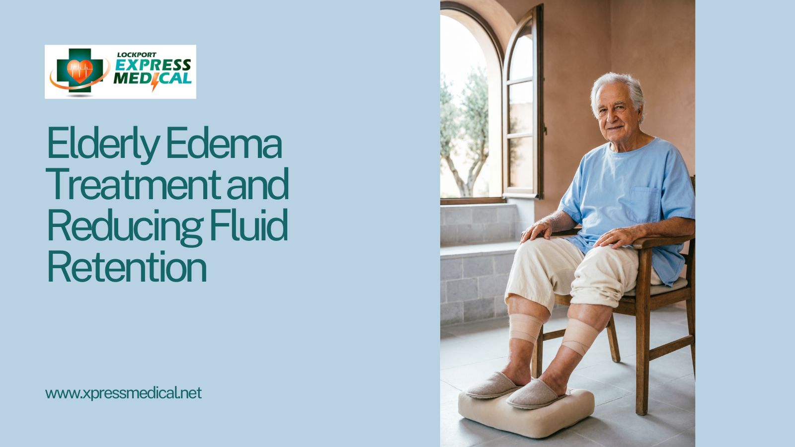 Elderly Edema Treatment and Reducing Fluid Retention