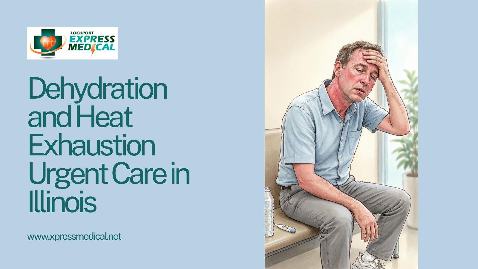 Dehydration and Heat Exhaustion Urgent Care in Illinois