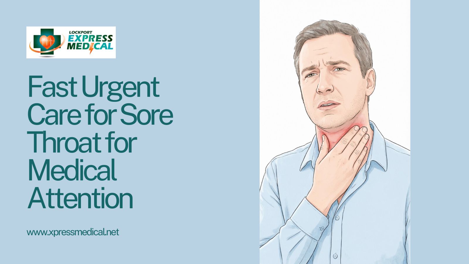 Fast Urgent Care for Sore Throat for Medical Attention