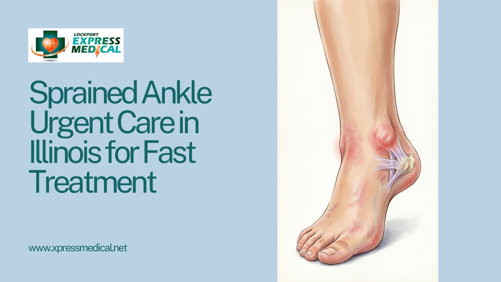 Sprained Ankle Urgent Care in Illinois for Fast Treatment